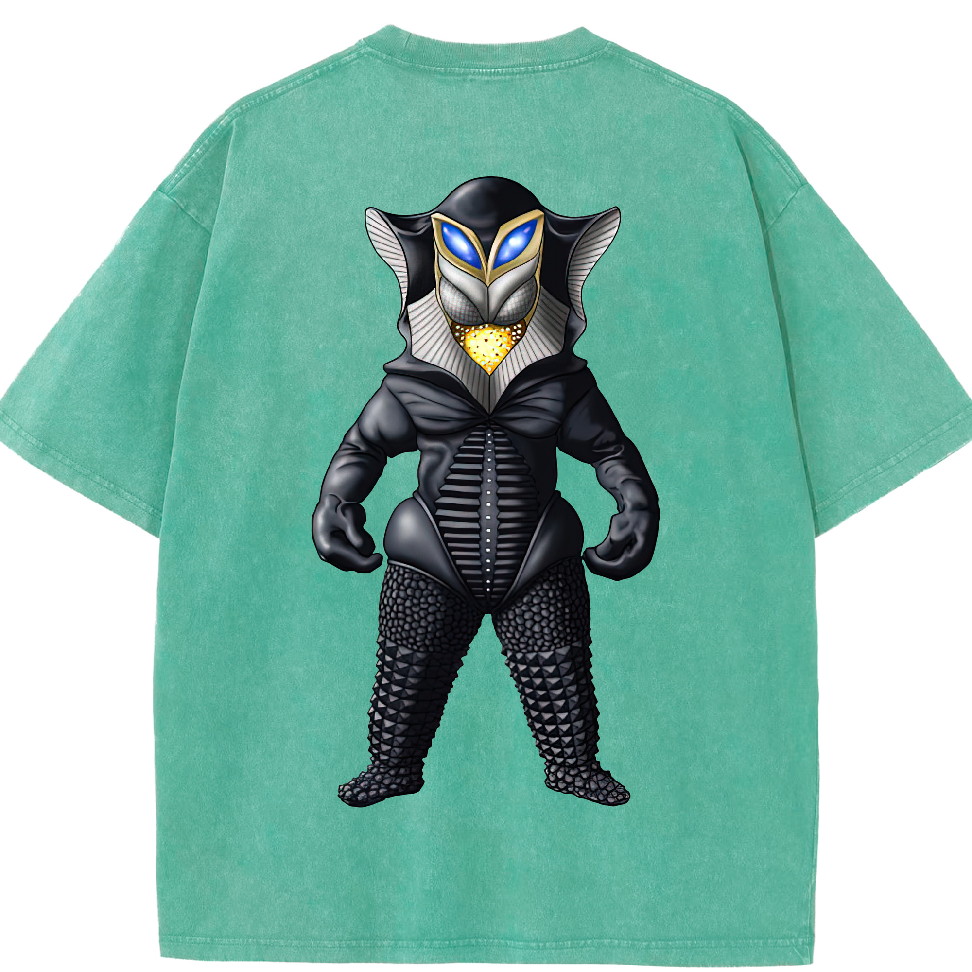 （画像用） ウルトラマン Ultraman 綿100% ヴィンテージ風 半袖Tシャツ（背面プリント）